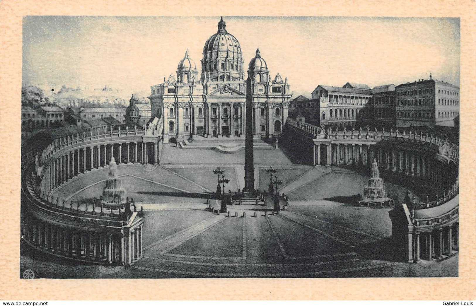 Roma  - S. Pietro E Palazzo Vaticano - 1929 - San Pietro