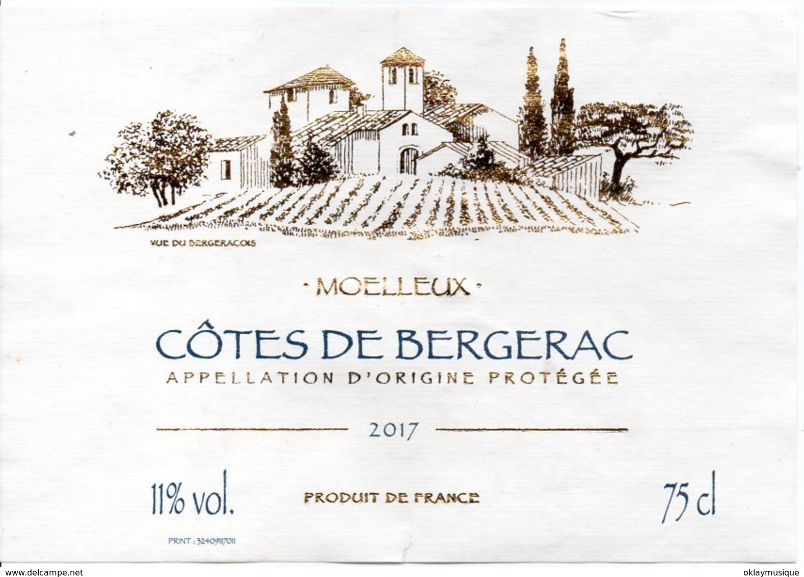 Cote De Bergerac 2017 - Bergerac