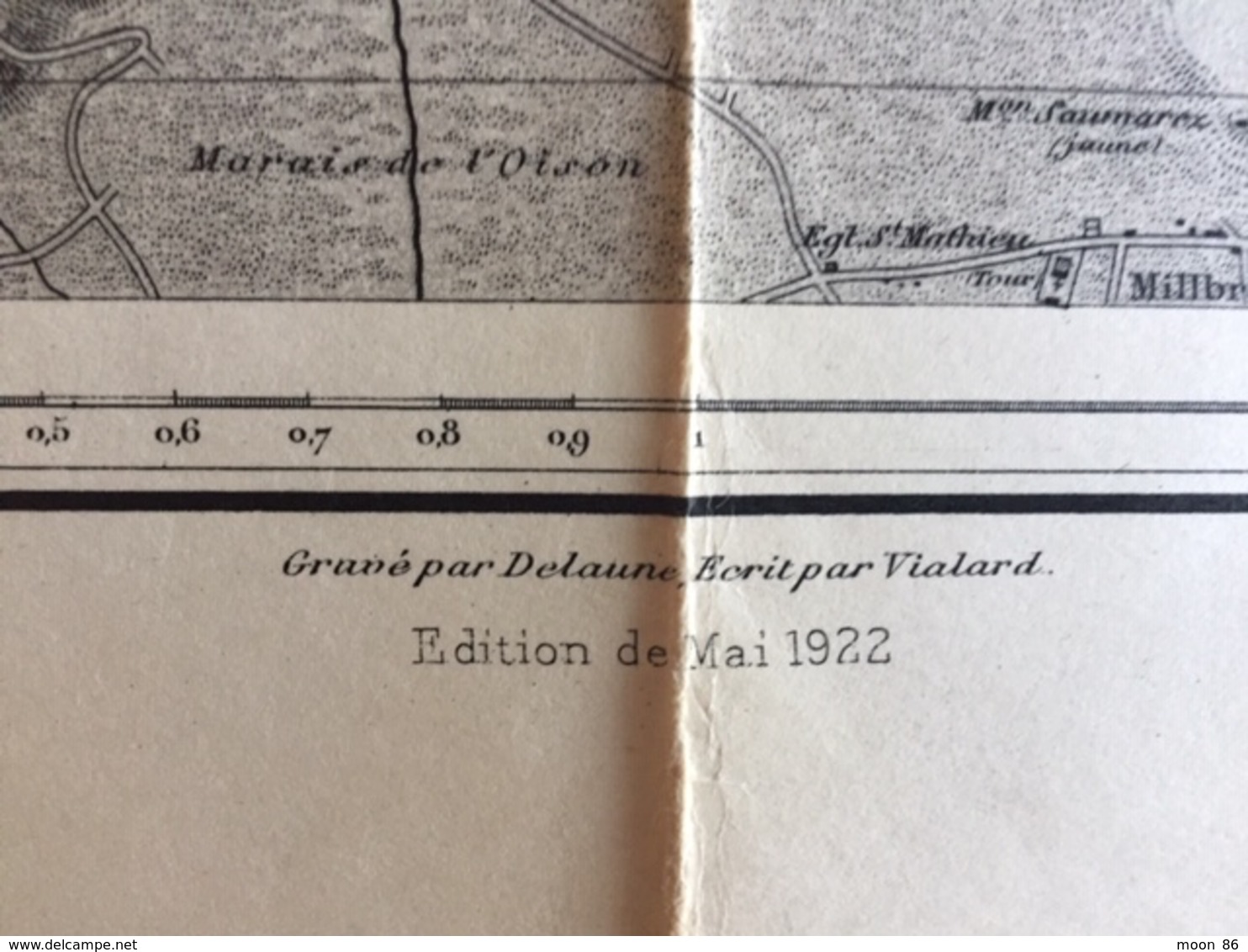 Carte HYDROGRAPHIQUE MARINE 1922  - MANCHE  - ILES DE JERSEY PARTIE NORD - Zeekaarten