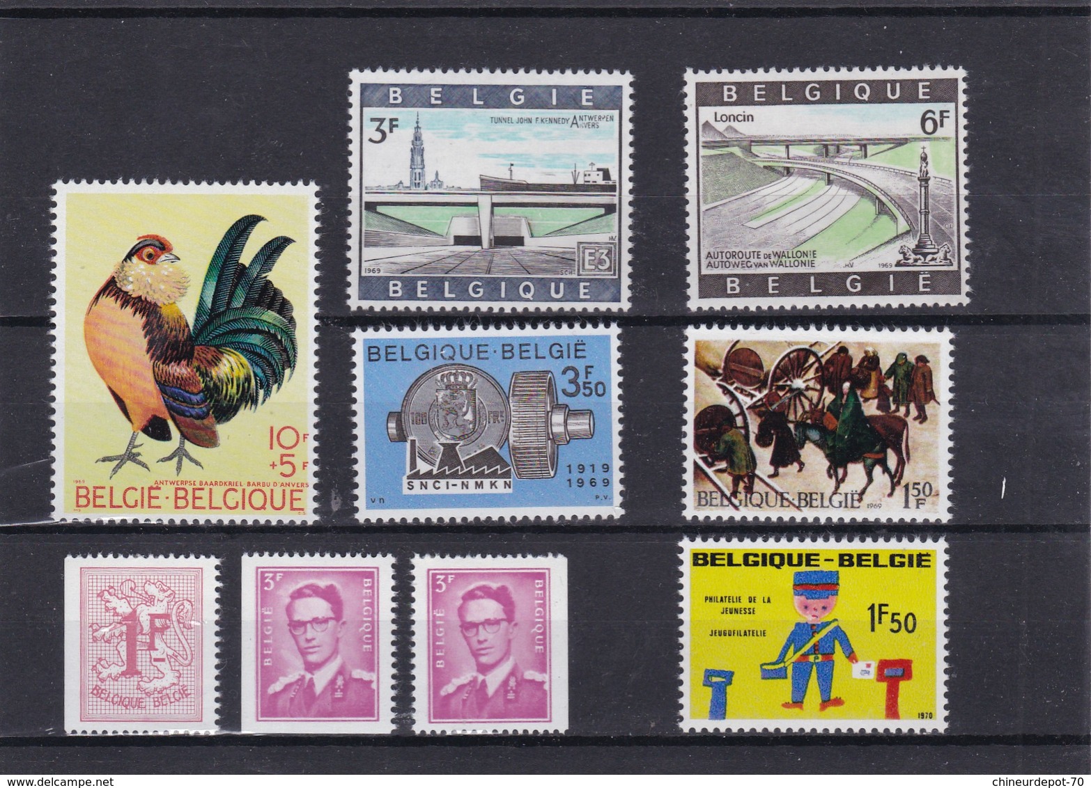 Timbres Belge Belgique Neufs ** - Neufs