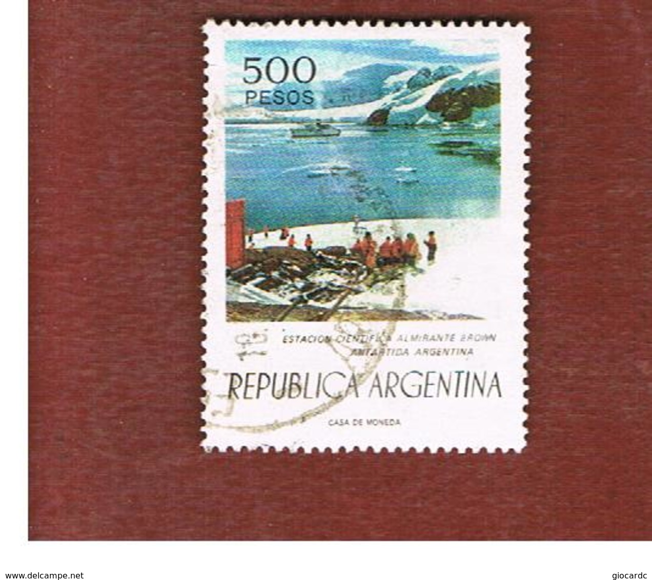 ARGENTINA - SG 1474b  - 1975 ANTARCTIC STATION ADMIRAL BROWN   -   USED ° - Usati