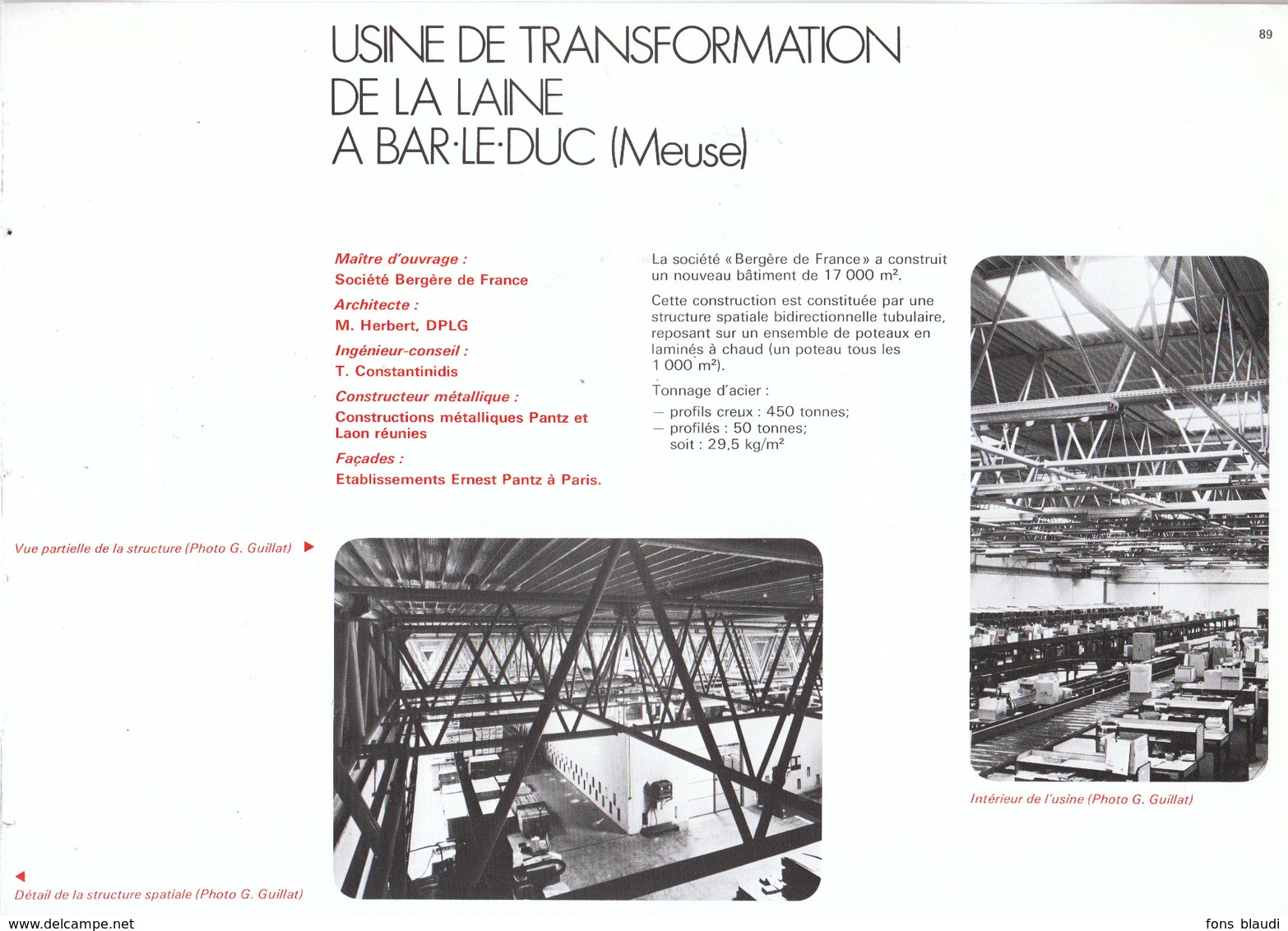 Vers 1970 - Iconographie - Bar-le-Duc (Meuse) - L'usine De Transformation De La Laine - FRANCO DE PORT - Non Classés