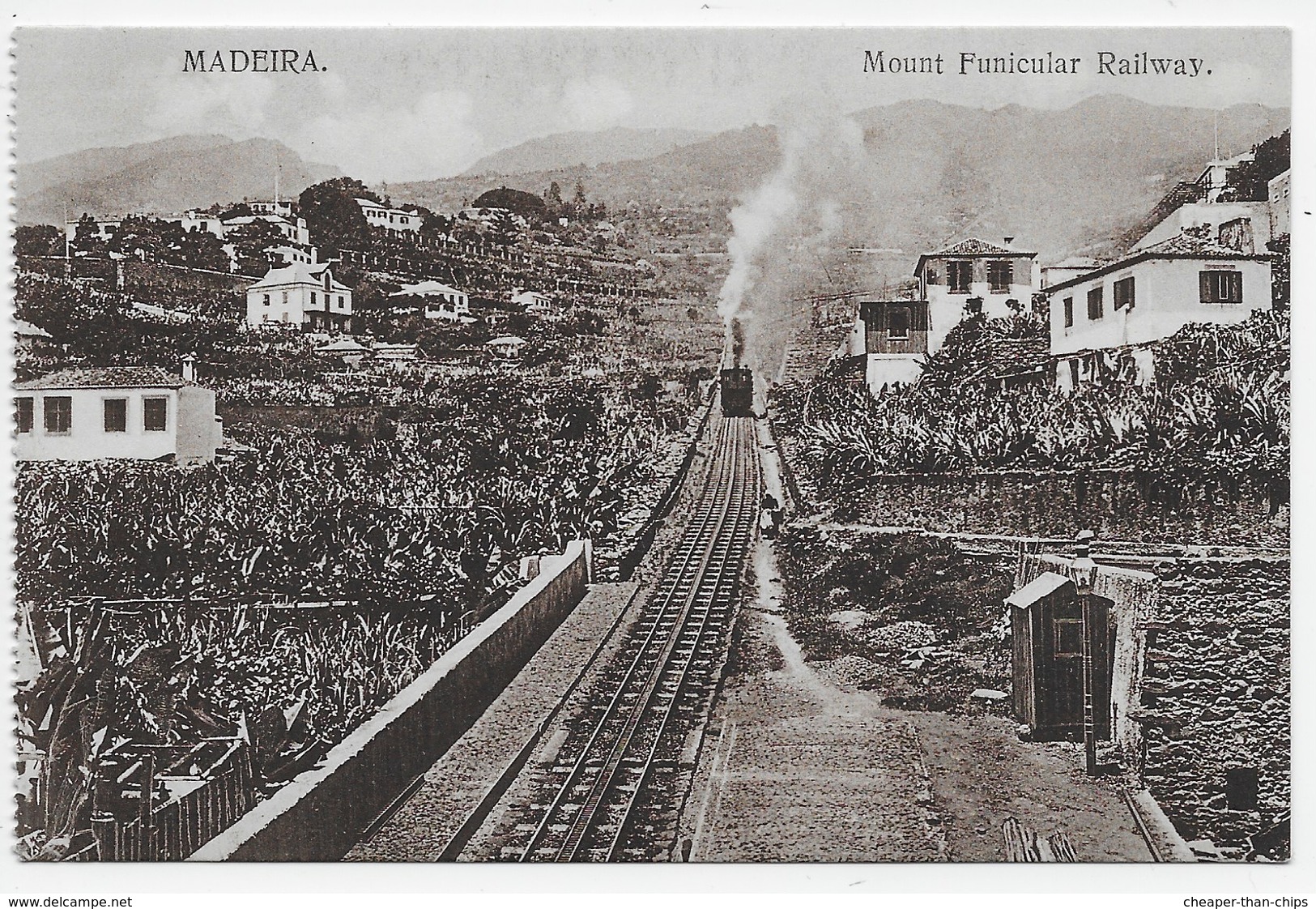 Madeira - Mount Funicular Railway - Madeira