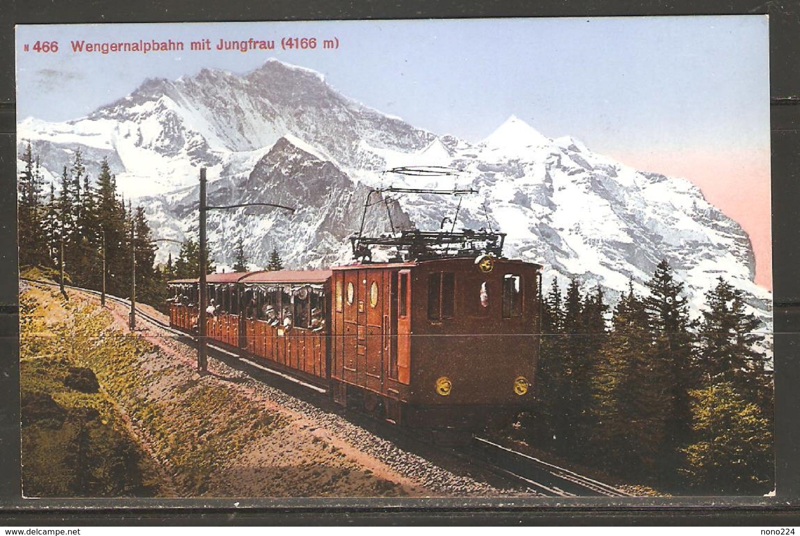 Carte P ( Suisse / Chemin De Fer De Montagne ) - Trains