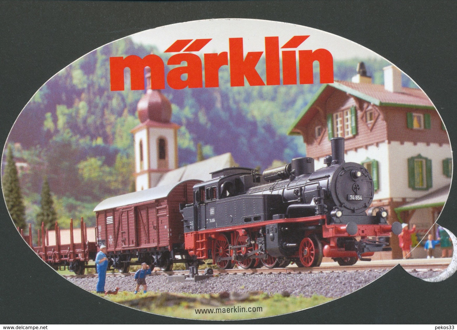 Märklin - Eisenbahn  -  Aufkleber - Aufkleber