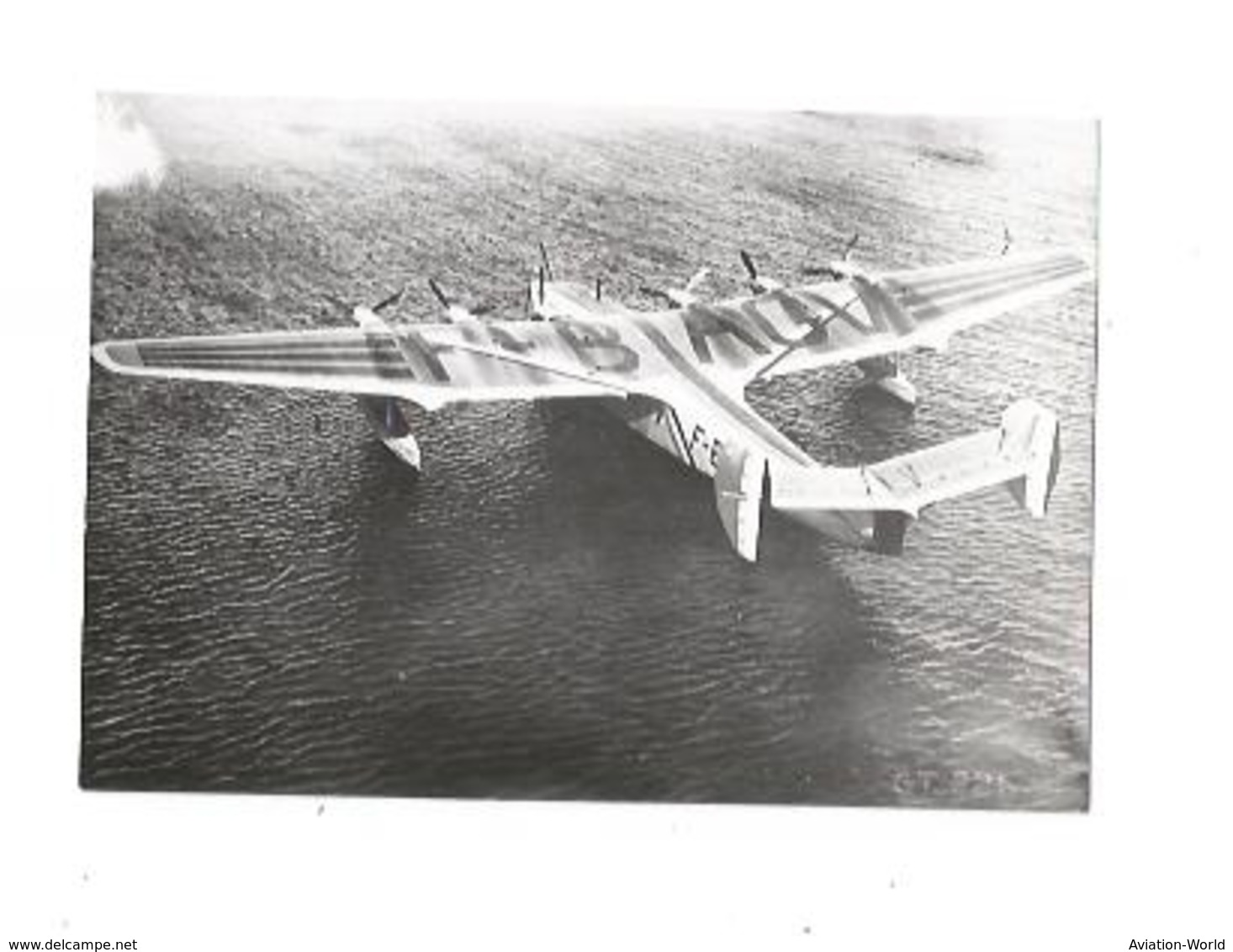 PHOTO AVION POTEZ 161  HYDRAVION F-B???  11X7CM - 1919-1938: Entre Guerres