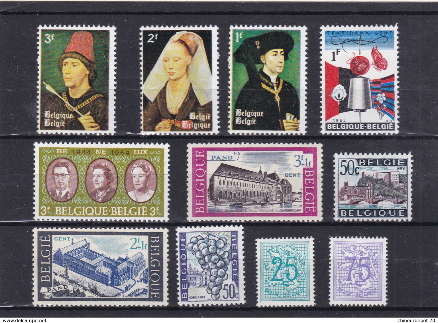 Timbres Belge Belgique Neufs ** - Neufs