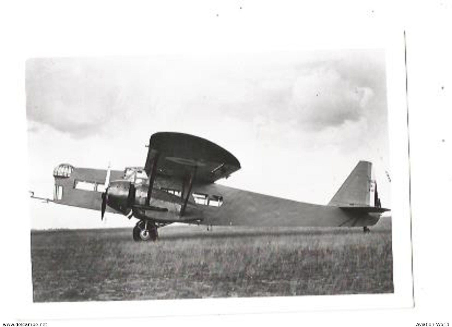 PHOTO AVION  POTEZ  541  N°01  12X8CM - 1919-1938: Entre Guerres