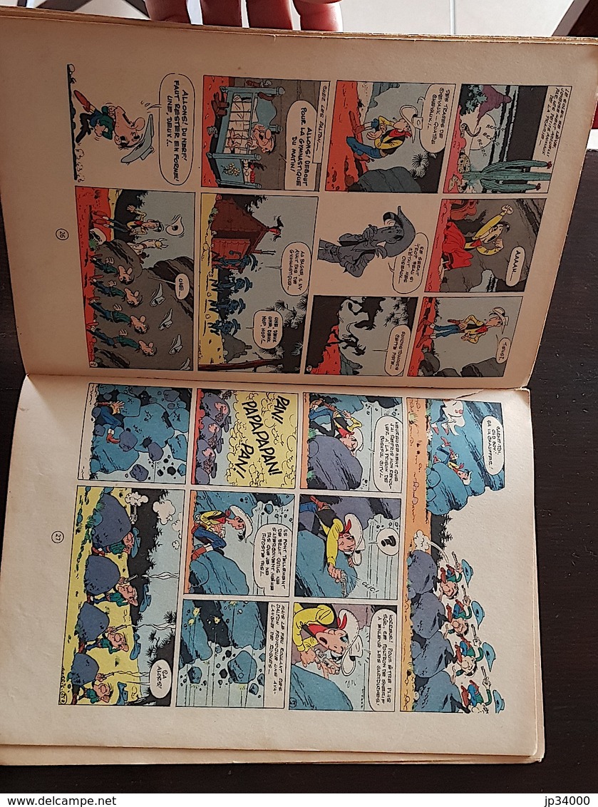 MORRIS: LUCKY LUKE L'evasion Des Dalton. Edition Originale 1960. - Lucky Luke