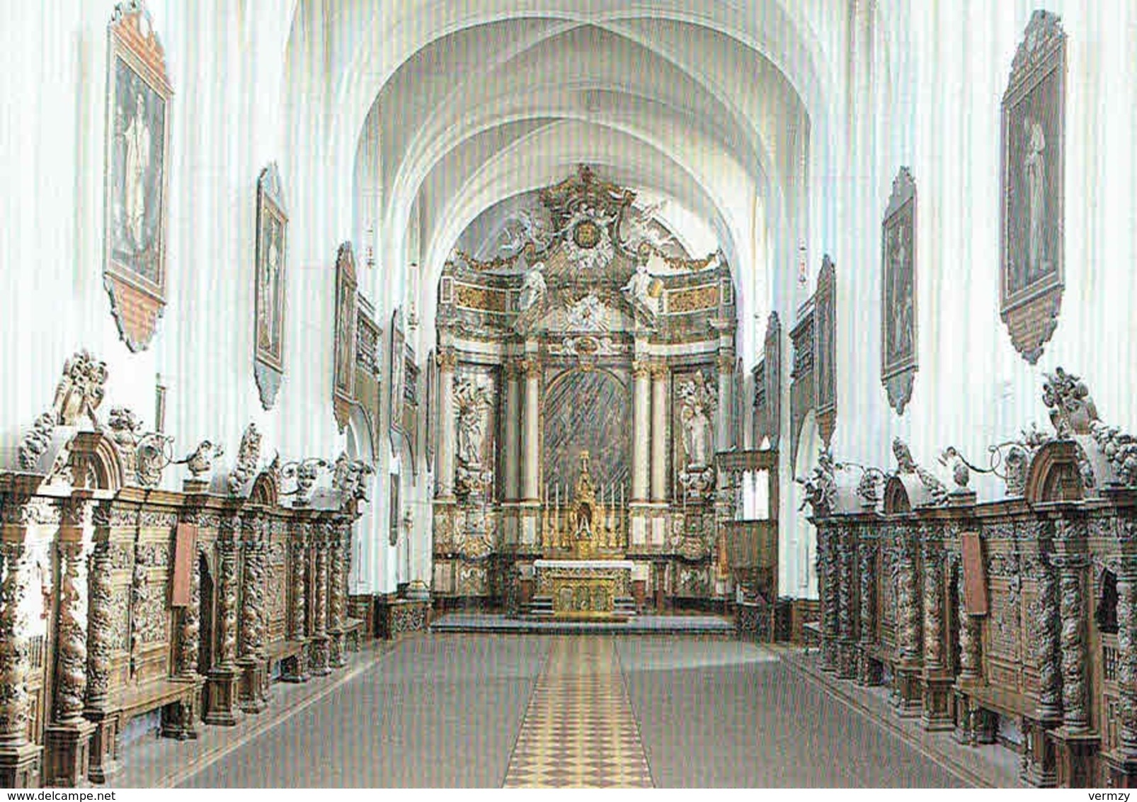 KORTENBOS : Interieur Van De Basiliek Van Onze-Lieve-Vrouw-Hemelvaart - Nieuwerkerken