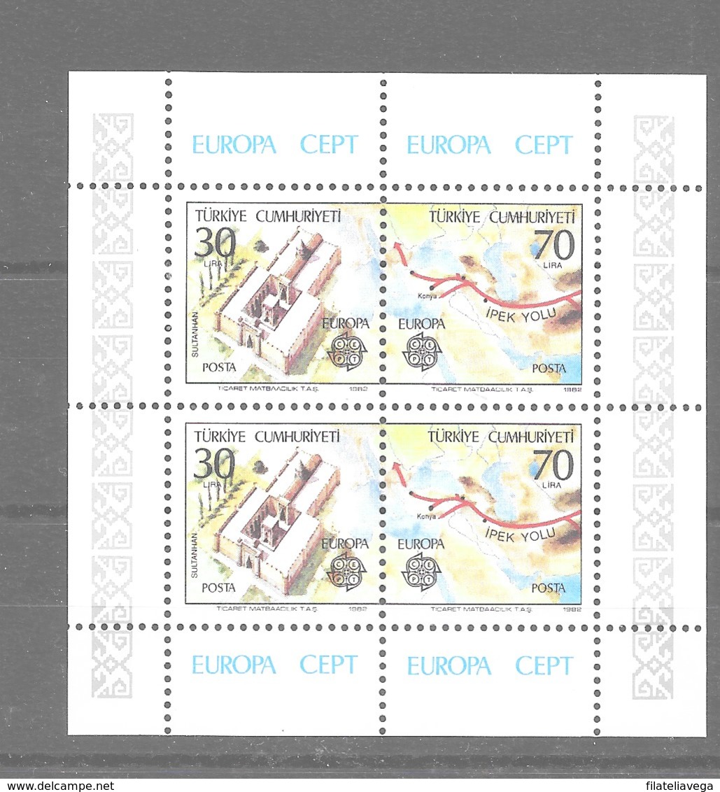 Hoja Bloque De Turquía Nº Yvert HB-23 ** - Unused Stamps