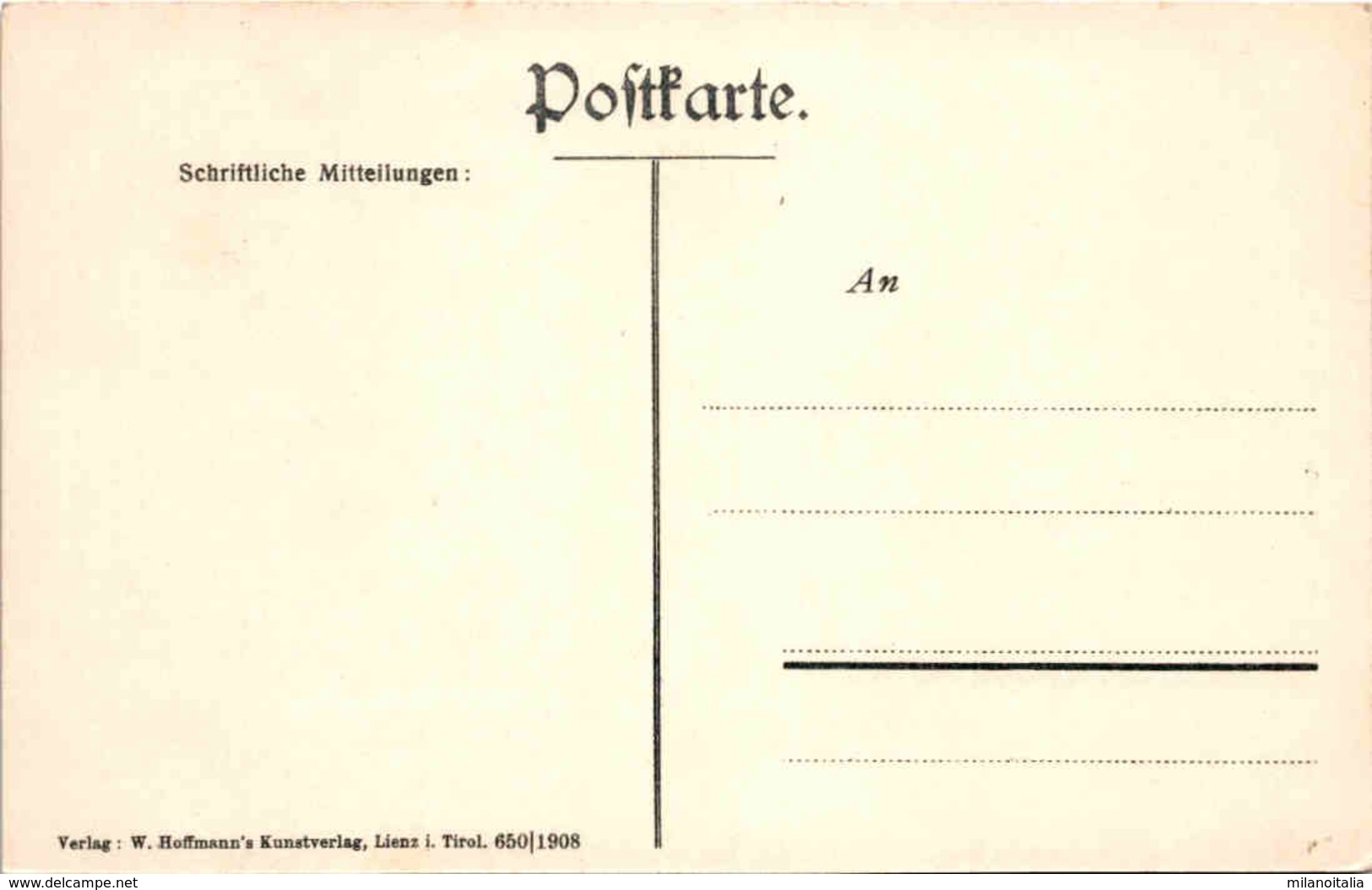 Dölsach Gegen Die Dolomiten, Tirol (650) * 1908 - Dölsach