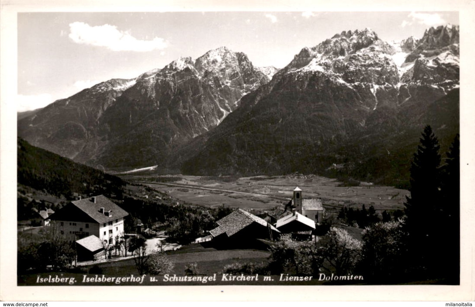 Iselsberg, Iselsbergerhof U. Schutzengel-Kircherl Mit Lienzer Dolomiten (791/186) * 1939 - Dölsach