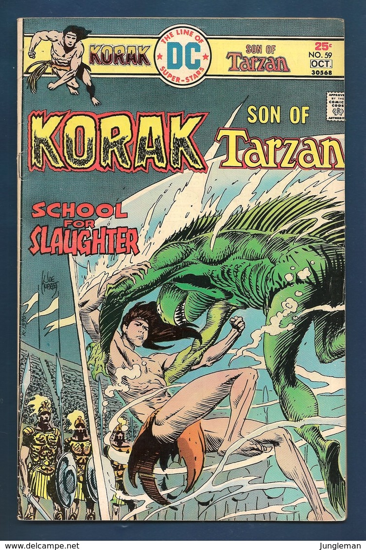 Korak, Son Of Tarzan # 59 - DC - In English - 1975 - TBE - DC