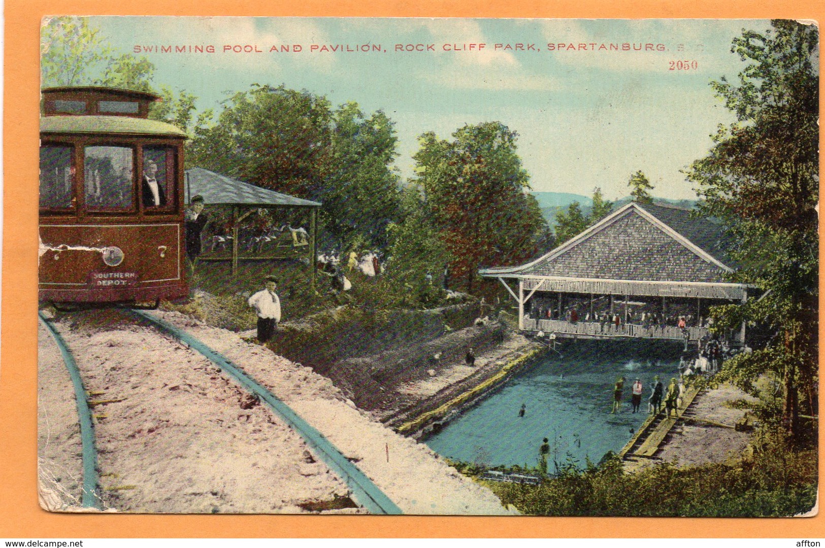 Spartanburg SC 1911 Postcard - Spartanburg