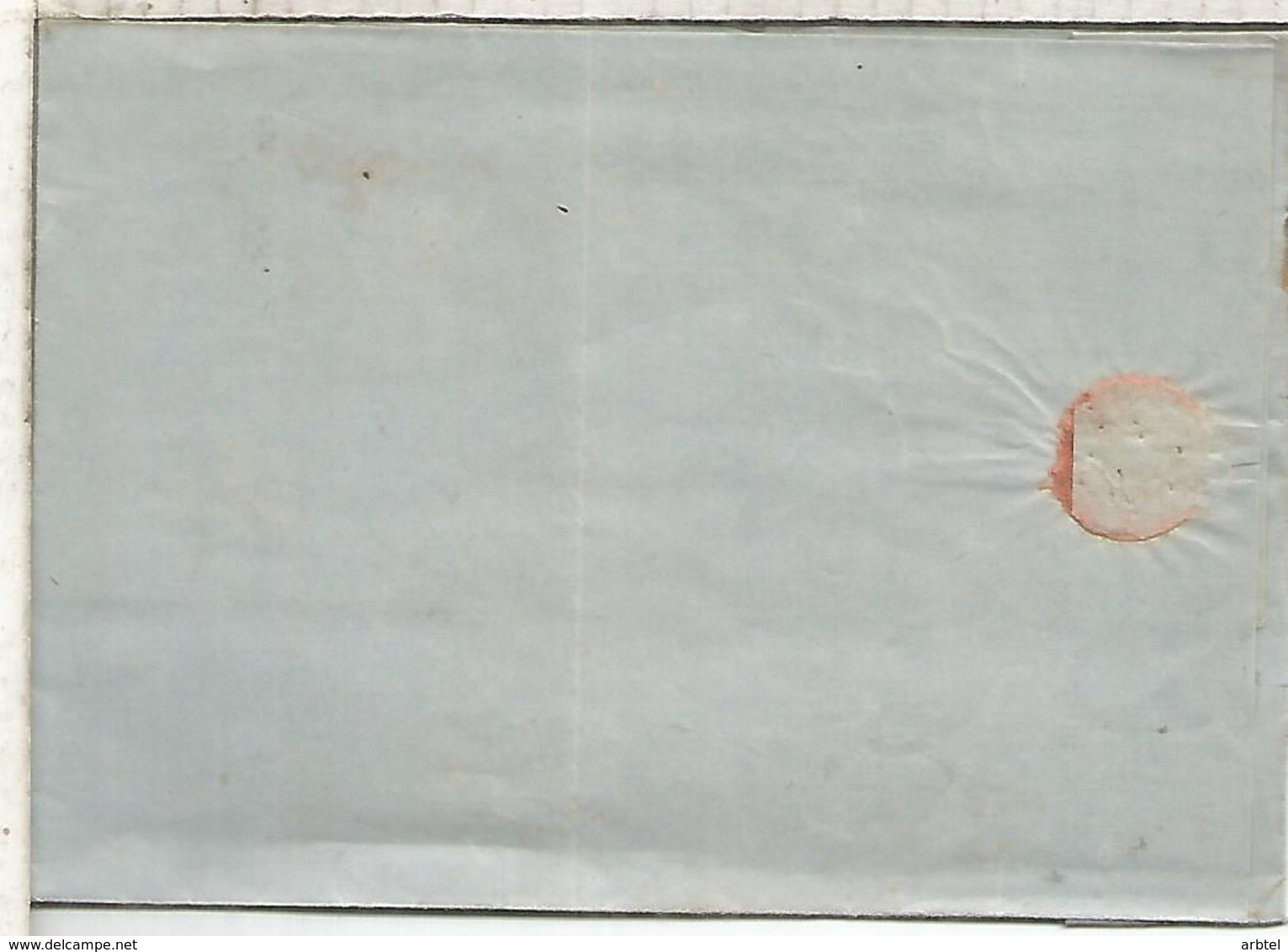 QUINTANAR DE LA ORDEN TOLEDO A VALLS TARRAGONA 1870 - Brieven En Documenten