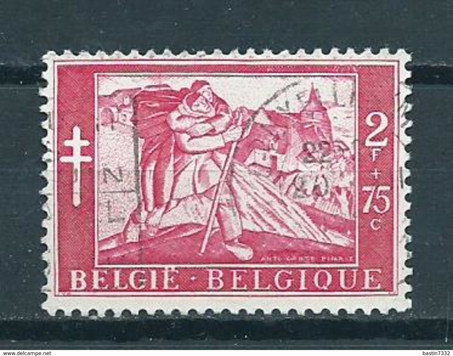 1954 Belgium Anti Tuberculose Used/gebruikt/oblitere - Gebruikt