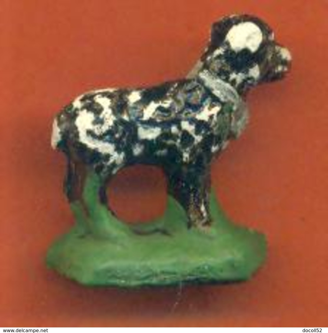 Fève Ancienne Faience Chien Ou Mouton à Identifier - 30mm H - 2 Scans - Frühe Figuren