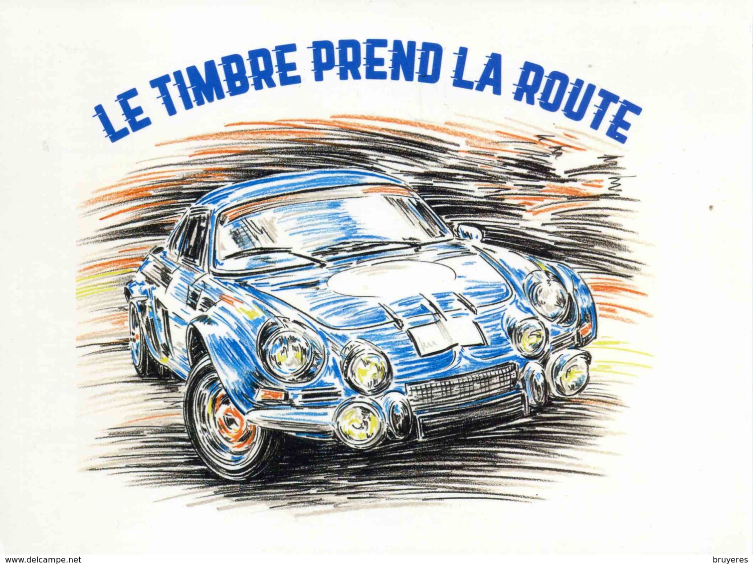 Entier Postal De 2018 Sur CP Avec Timbre Et Illust. "FÊTE DU TIMBRE 2018 - Alpine Renault A110" - Prêts-à-poster: Other (1995-...)