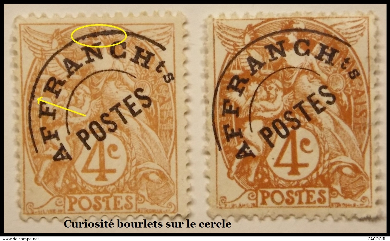 1924  France Préo Yt:FR PR40, Mi:FR 89V - Type Blanc  2 Teintes Et 2 Bourlets Neufs Recto Verso - 1893-1947