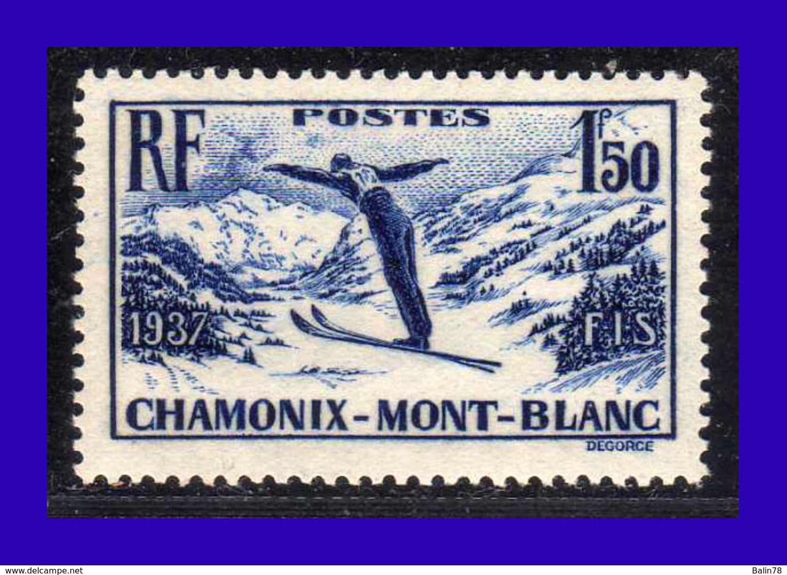 1937 - Francia - Sc. 322 - MNH - FR- 121 - Nuevos