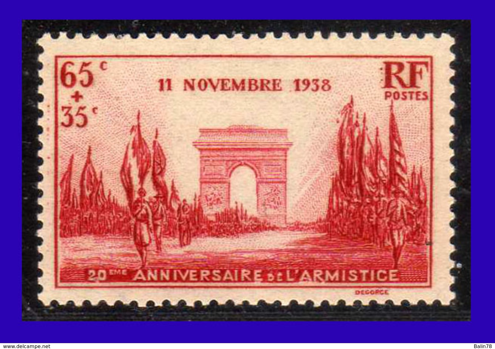 1936 - Francia - Sc. B 77 - MNH - FR- 125 - Nuevos