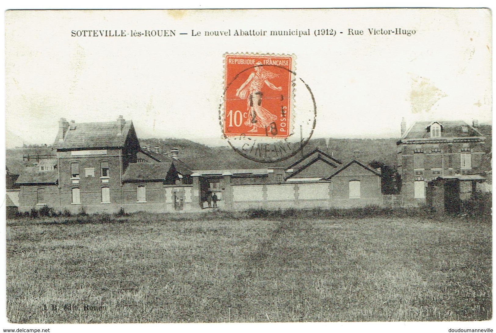 CPA - 76 - SOTTEVILLE LES ROUEN - Nouvel Abattoir Municipal - Sotteville Les Rouen