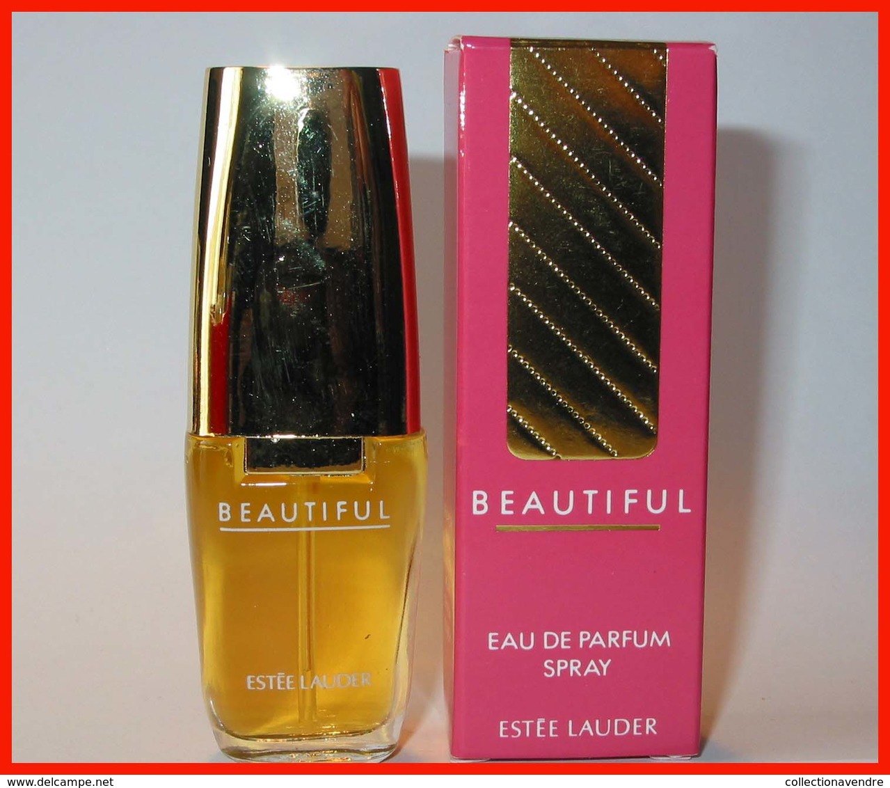 Estée LAUDER : Beautiful Vapo : Eau De Parfum 7 Ml, Parfait état - Miniaturas Mujer (en Caja)