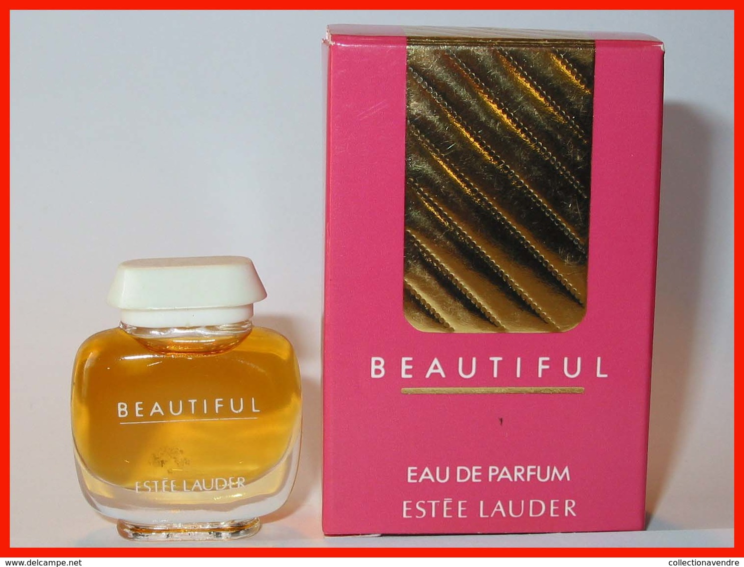 Estée LAUDER : Beautiful : Eau De Parfum 5 Ml, Version 1985, Parfait état - Miniatures Femmes (avec Boite)