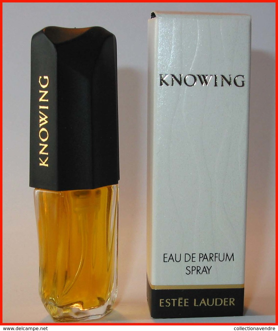 Estée LAUDER : Knowing Vapo : Eau De Parfum, 5 Ml, Parfait état - Miniatures Femmes (avec Boite)