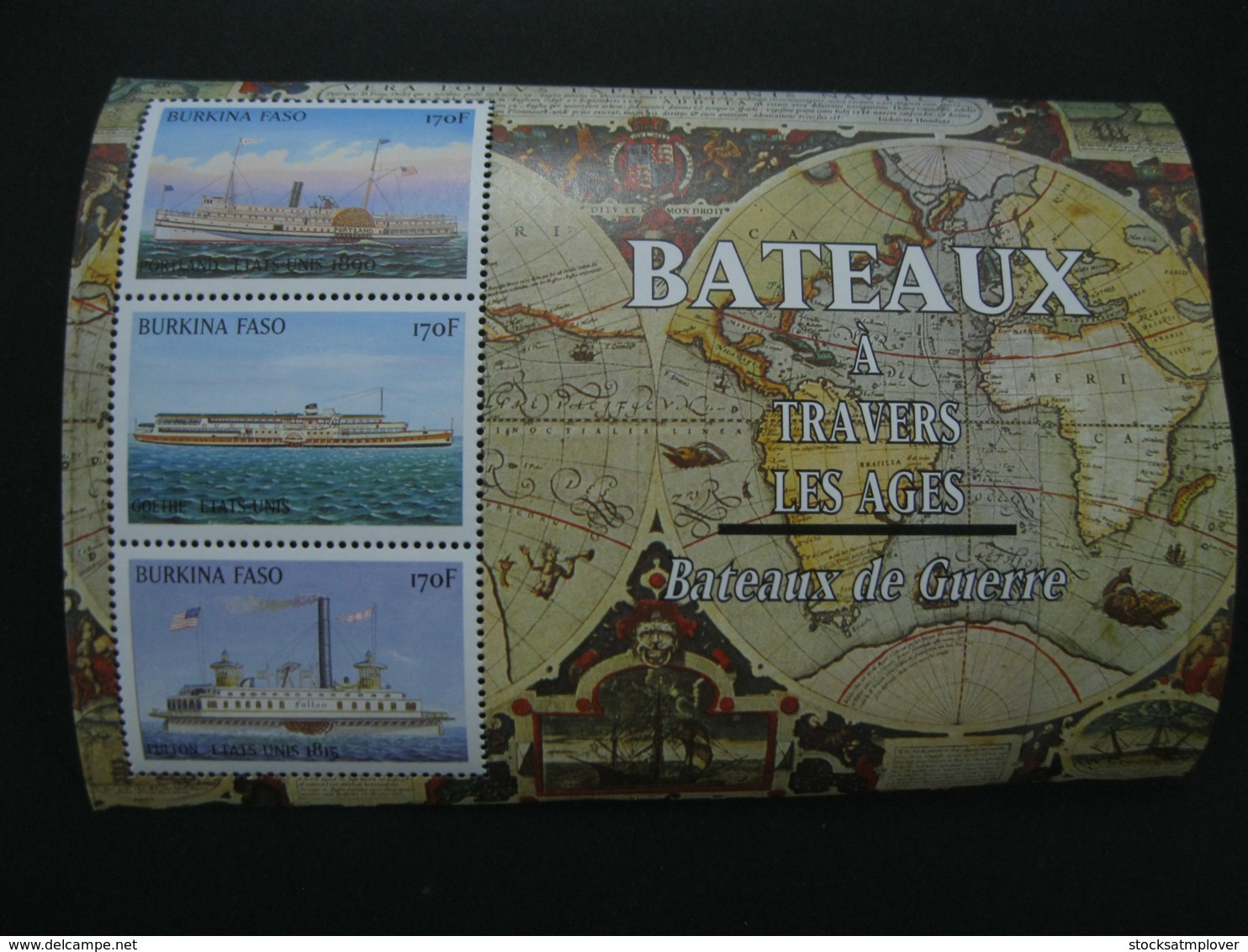 Burkina Faso 1999  Ships  Sheetlet  SCOTT No.1131  I201807 - Burkina Faso (1984-...)