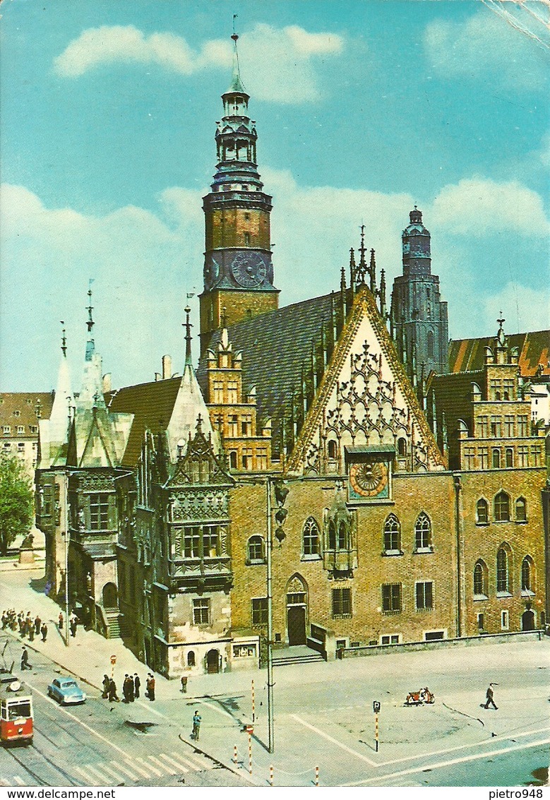 Wroclaw (Polska, Polonia) Ratusz, Hotel De Ville, Municipio, Rathaus, Town Hall - Polonia