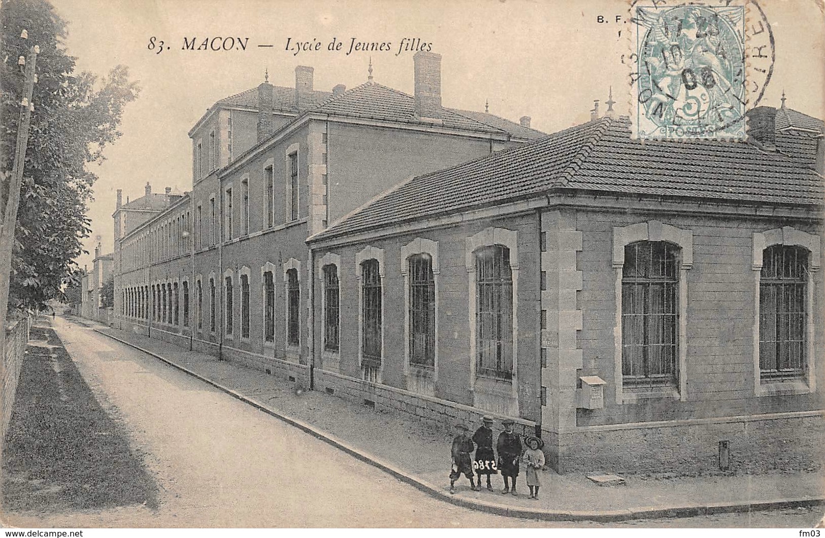 Macon BF 83 Lycée De Jeunes Filles - Macon