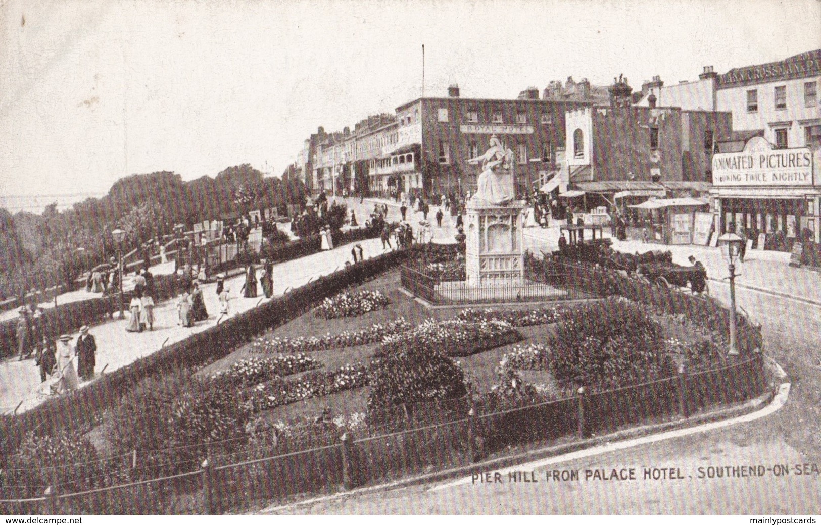 AO50 Pier Hill From Palace Hotel, Southend On Sea - Southend, Westcliff & Leigh