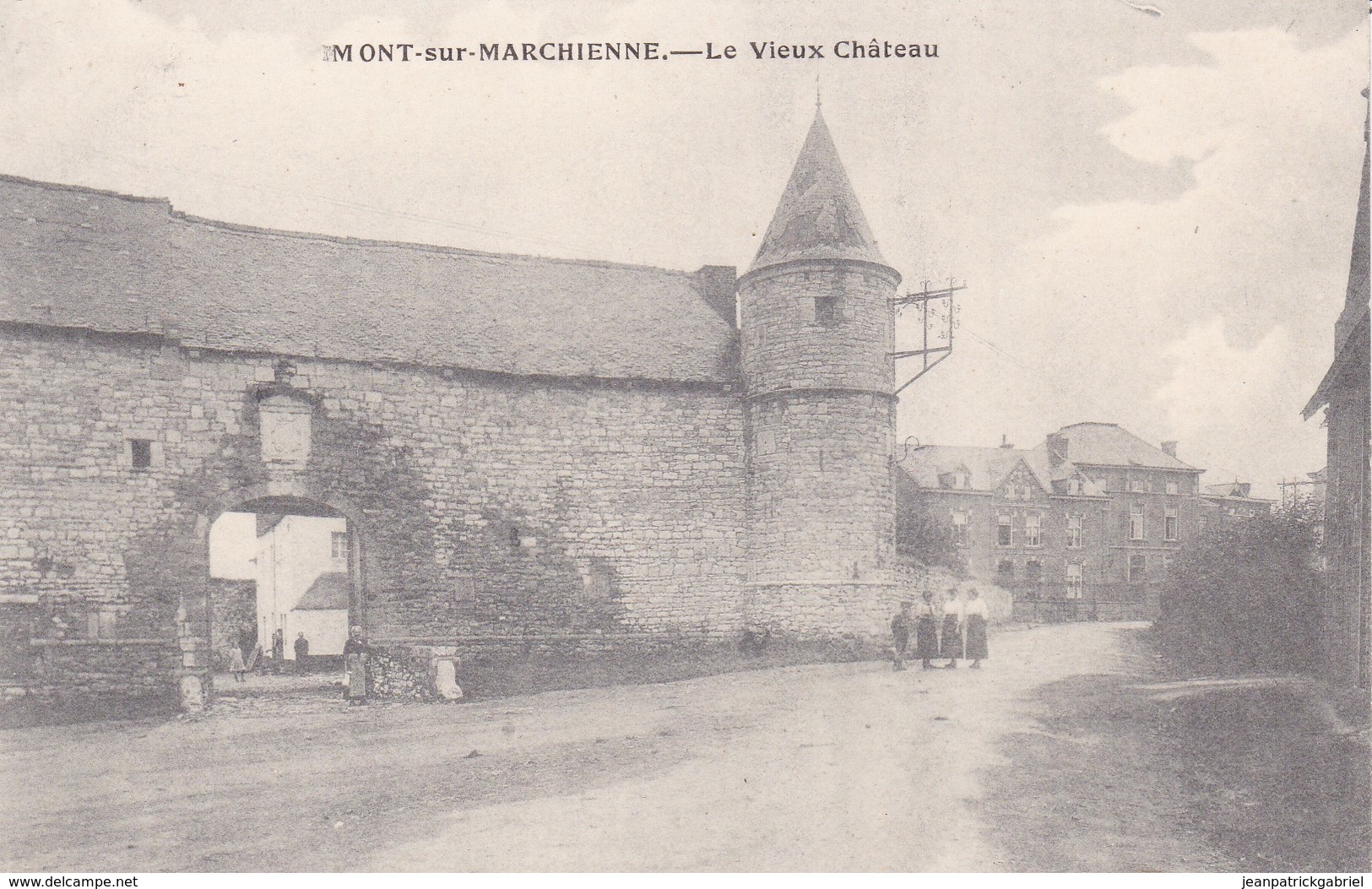 Mont Sur Marchienne Le Vieux Chateau - Autres & Non Classés