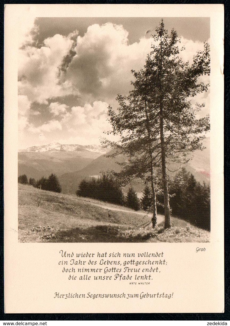 B9445 - Groh - Foto Künstlerkarte - Motivkarte Berge Spruchkarte - Fotokunst München - Sonstige & Ohne Zuordnung