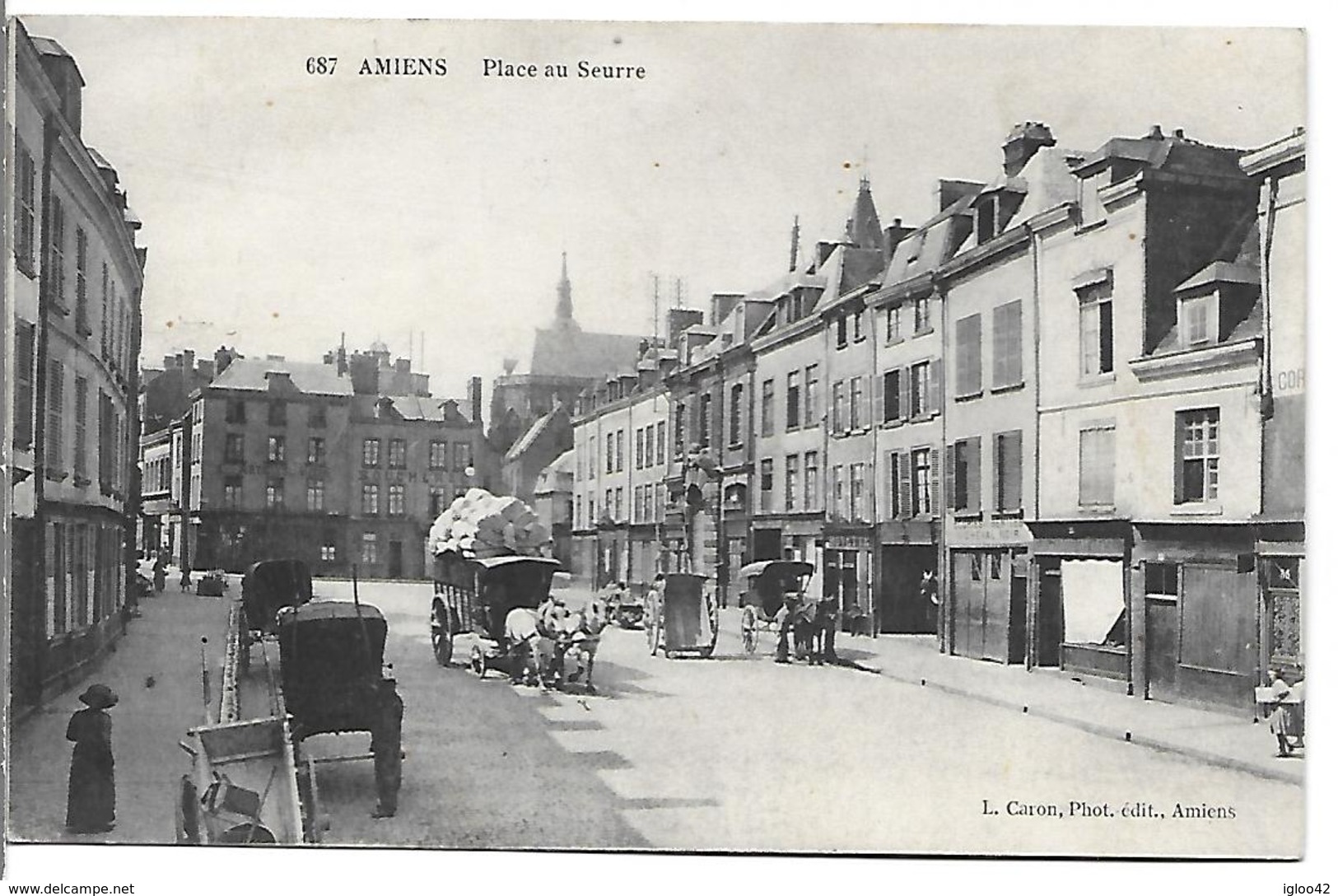 AMIENS - Place Au Seurre - Amiens