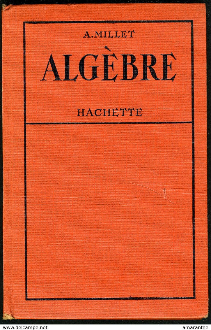 ALGEBRE - 1931 - 18 Ans Et Plus