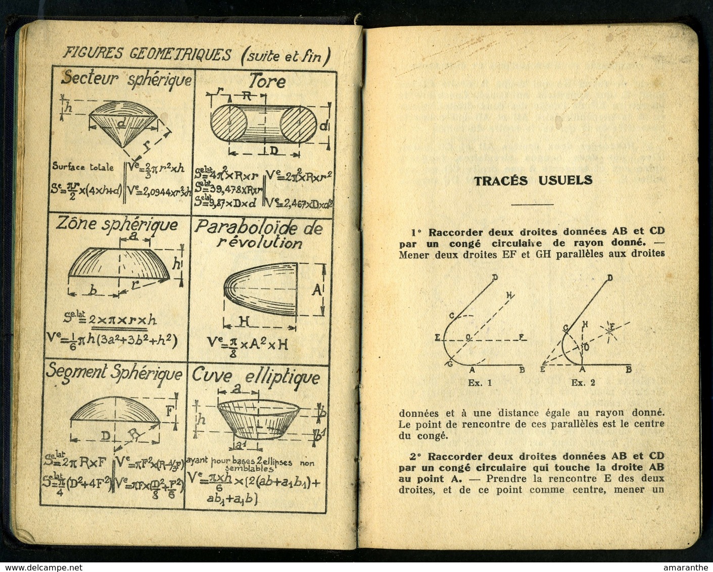 Formulaire Pour Mécaniciens Et Outilleurs - 1932 - 18 Ans Et Plus