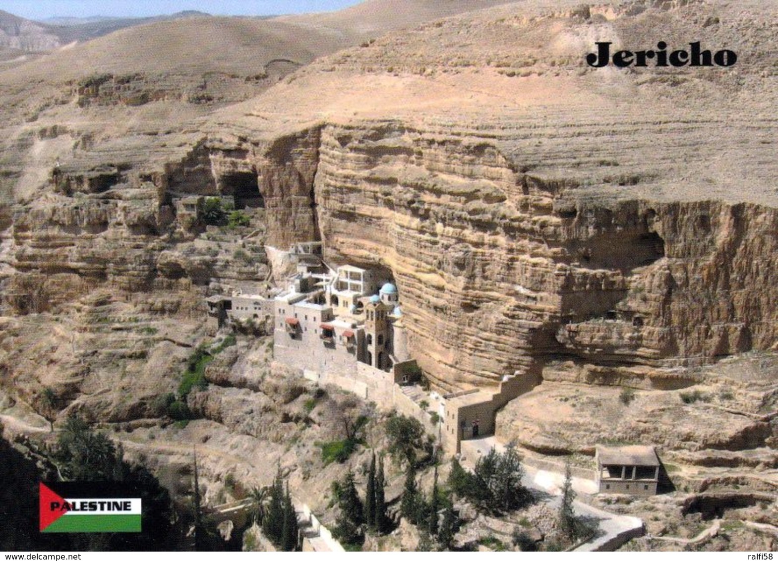 1 AK Palästina - Palestine * Das Kloster St. Georg Bei Jericho Im Wadi Qelt In Der Wüste Juda Im Westjordanland * - Palästina