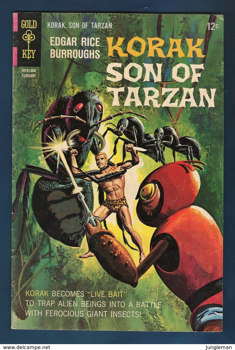 Korak Son Of Tarzan Nr 21 - (In English) Gold Key - Western Publishing Company - Russ Manning - February 1968 - BE - Autres Éditeurs