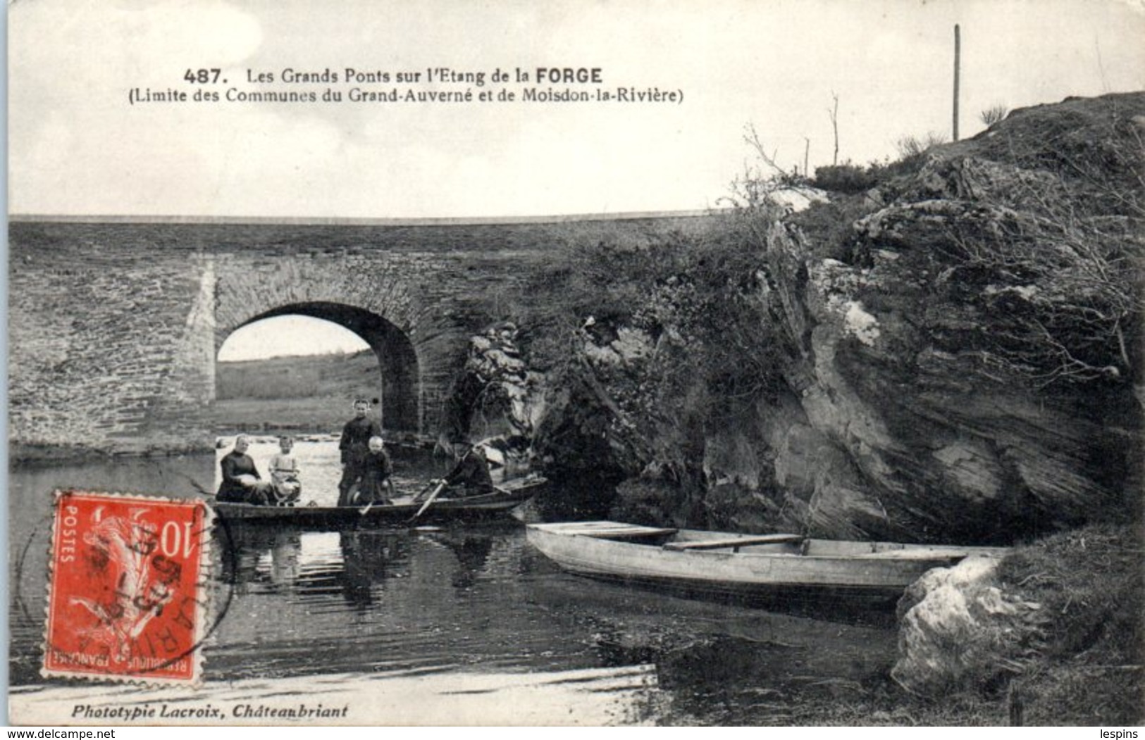 44 - Les Grands  Ponts  Sur L'Etang De La FORCE - La Chapelle Basse-Mer