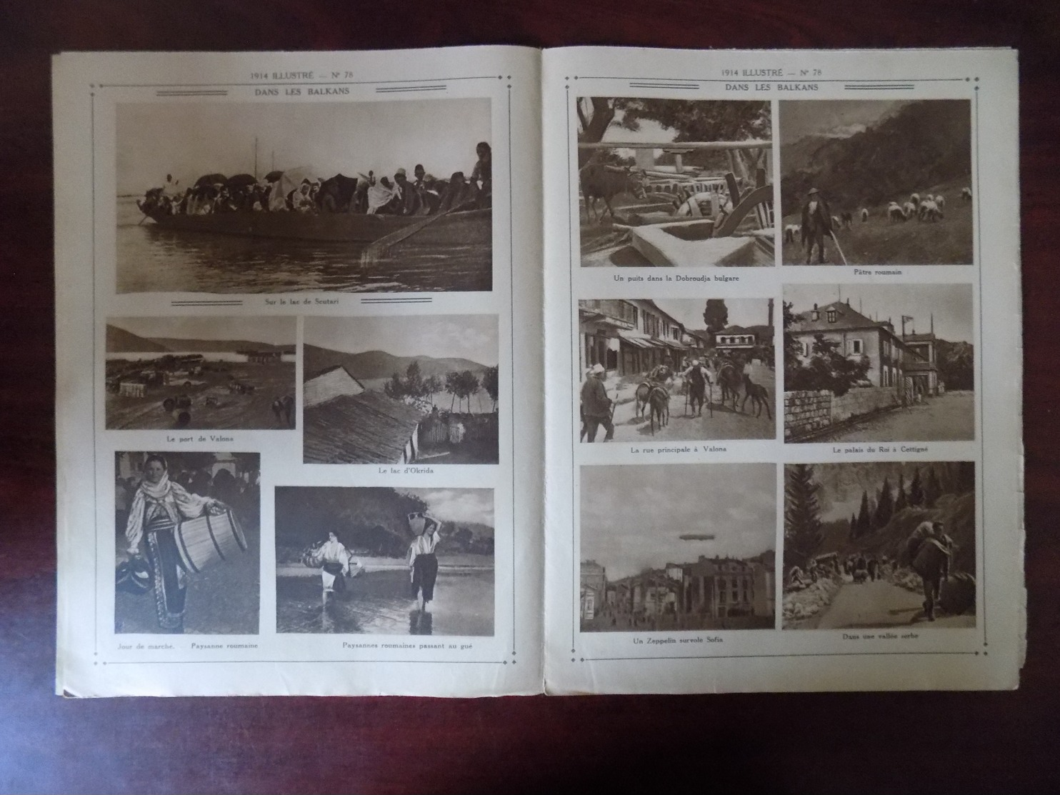 1914 Illustré N° 78 Lille - Plateau De Doberdo - Balkans - Rue Blaes à Bruxelles - Projecteur Italien.. - Guerre 1914-18