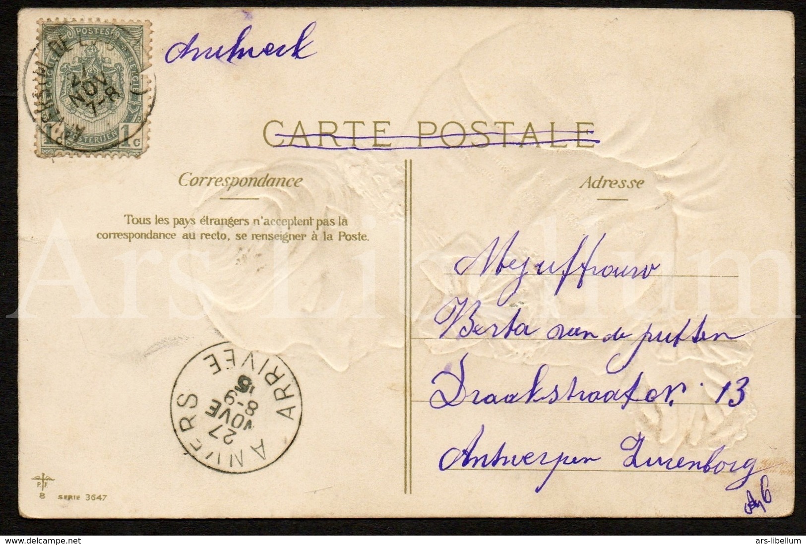 Postkaart / CPA / RELIEF Postcard / 2 Scans / L'aimable Belle-mère / 1905 - Humour