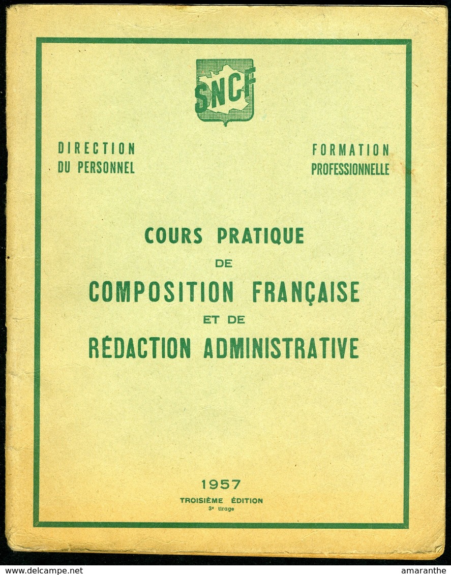 COMPOSITION FRANCAISE - 1957 - 18 Años Y Más
