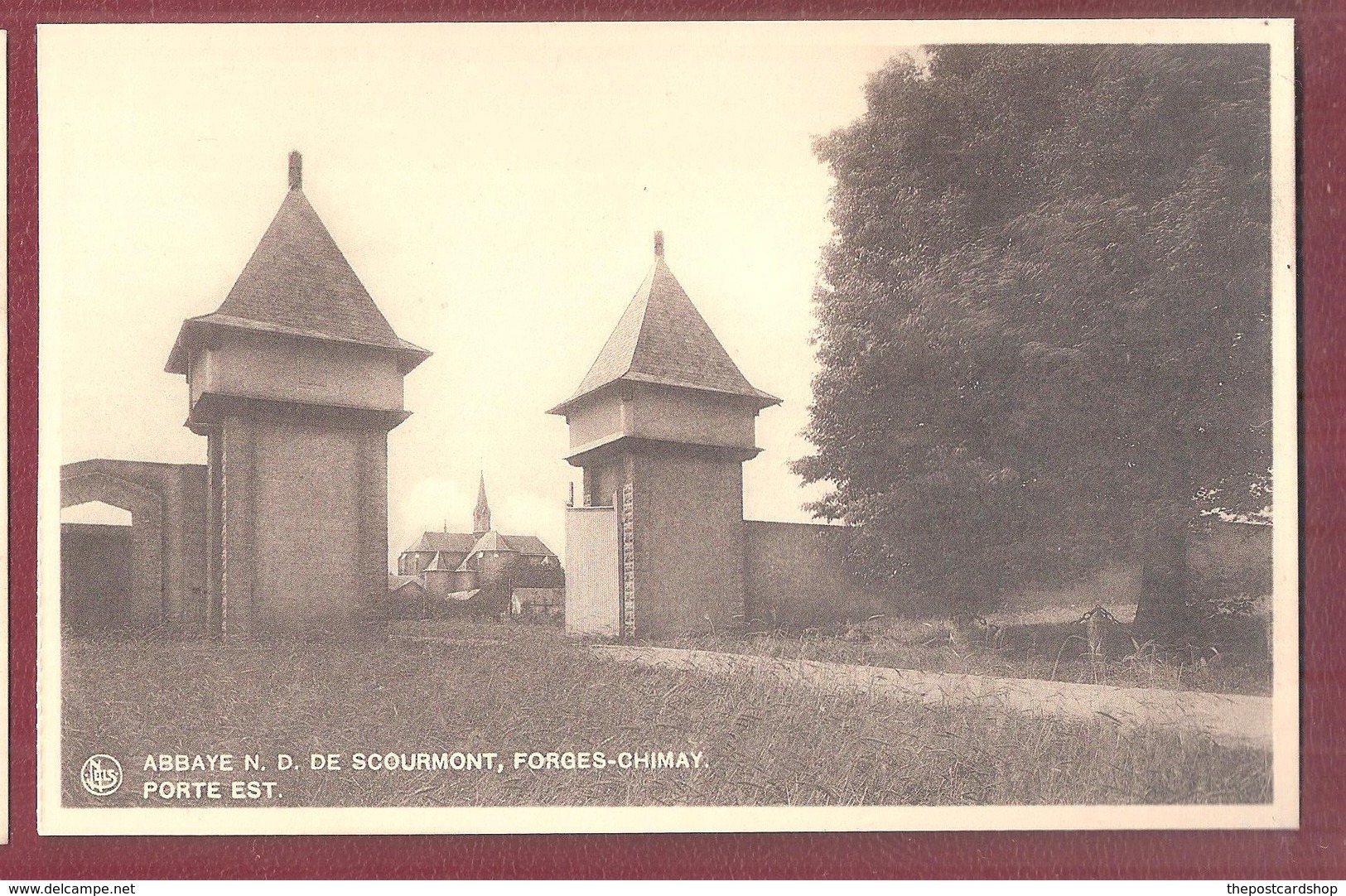 FORGES-CHIMAY Abbaye N.D Scourmont Porte Est Unused - Sonstige & Ohne Zuordnung