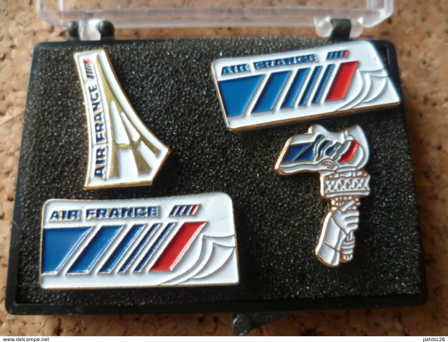 LOT DE 4 PIN'S  AVIATION AVION  AIR FRANCE - Avions