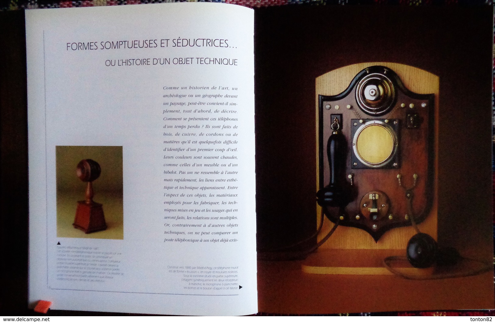 Patricia A. Carré - Téléphones D'un Temps Perdu - Regards Sur Un Objet Technique ... - Éditions Du Téléphone - ( 1995 ) - Sonstige & Ohne Zuordnung