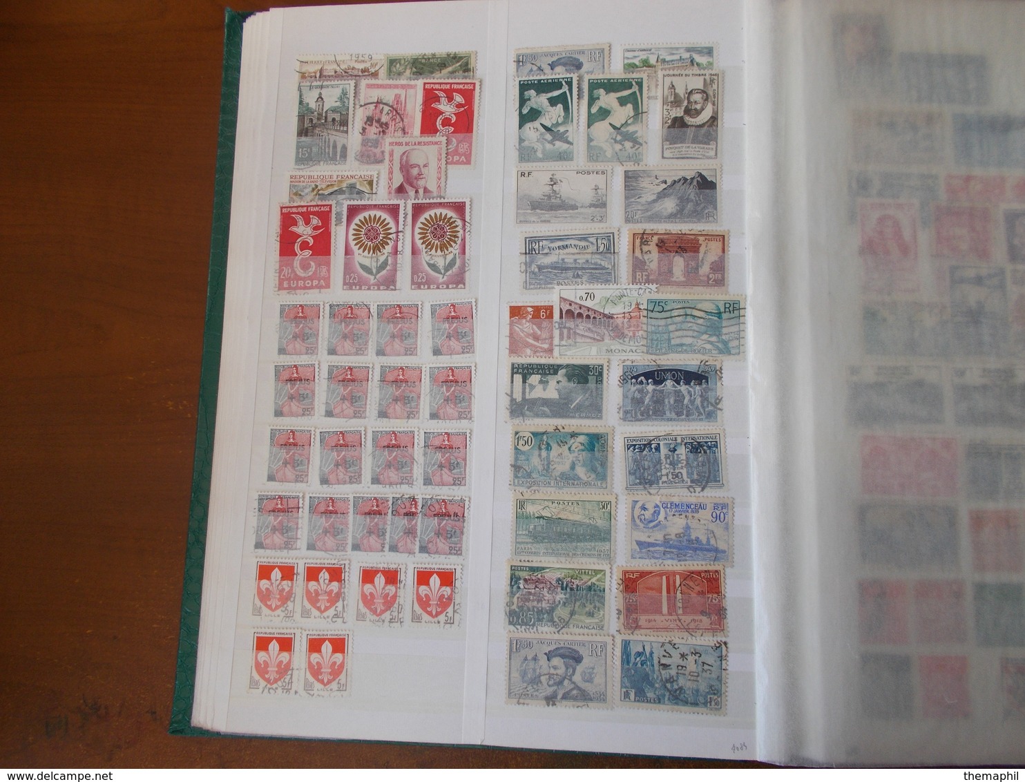 lot n° 452 EUROPE + pays divers neufs * / ** / ou obl.  no paypal