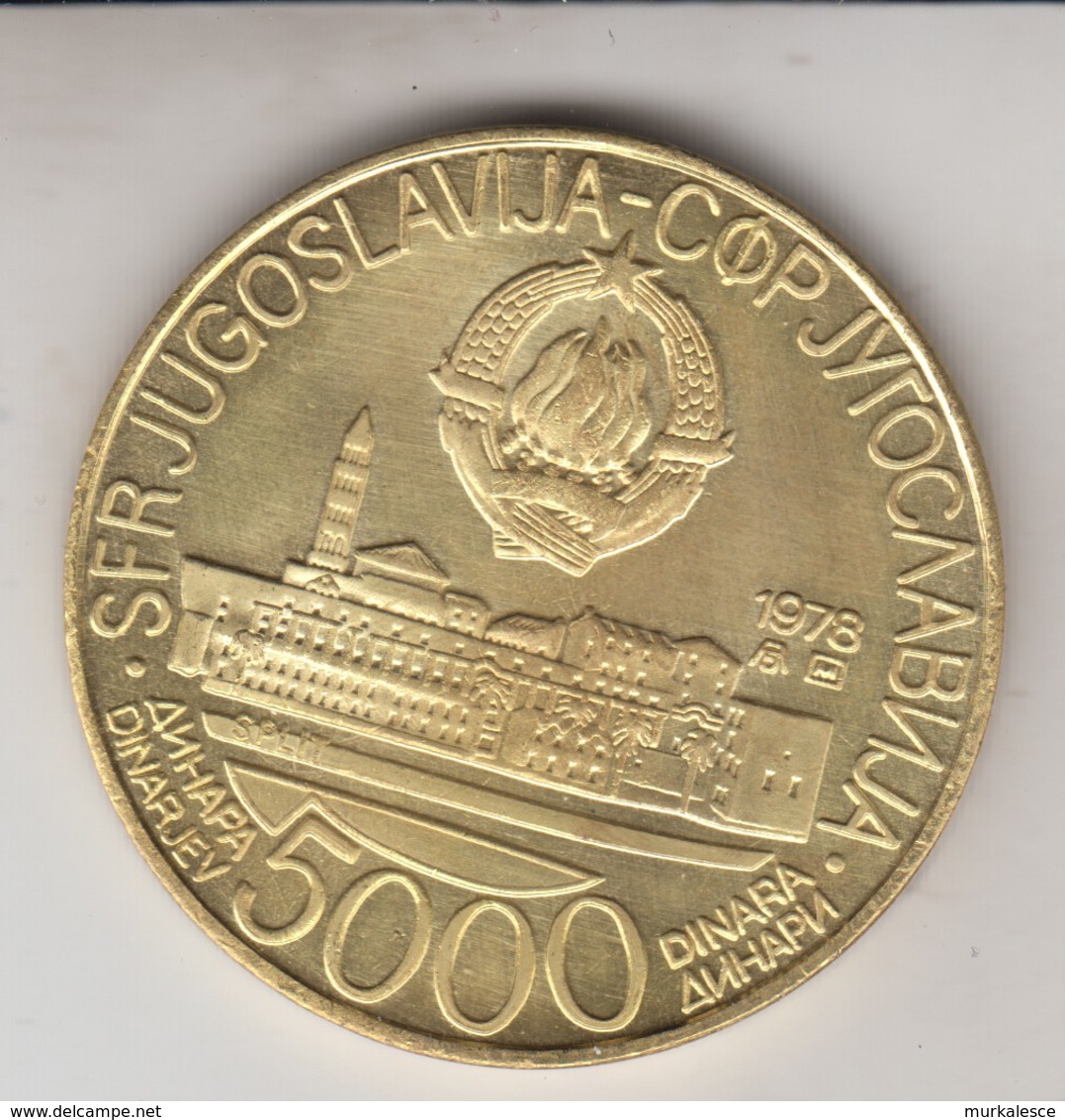 5000 DINARA   TITO   SPLIT  1979 - Yougoslavie